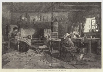 Fischerhütte auf der Isle of Man